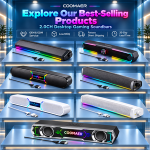 ST900 es un sistema de altavoces de escritorio de 2.0 canales con una potencia de salida de 10W, diseñado para juegos de computadora, música, visualización de videos y trabajo de oficina. - Product Image 4