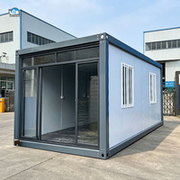 Maison modulaire préfabriquée de 20 pieds, type chalet, avec chambre, bungalow de style grand-mère, maison conteneur préfabriquée mobile