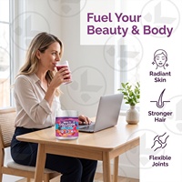 Poudre de collagène multi-peptides OEM/ODM la plus vendue, issue de bovins nourris à l'herbe, sans OGM, pour l'éclat de la peau, le soutien des articulations, des cheveux et des ongles