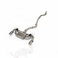 ING SUS304 Échappement arrière à soupapes pour BMW M135i F20/F21 N55B30 3.0T 2011-2015 |   Tuyau d'échappement double embout télécommandé en gros