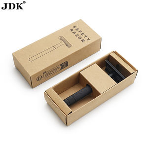 Maquinilla <span class=keywords><strong>de</strong></span> <span class=keywords><strong>afeitar</strong></span> <span class=keywords><strong>de</strong></span> seguridad <span class=keywords><strong>de</strong></span> doble filo para hombre JDK con mango <span class=keywords><strong>de</strong></span> metal profesional y logotipo personalizado - Product Image 3