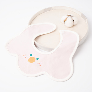 Nouvelle serviette de salive respirant bébé bavoirs personnalisé tricoté coton imperméable nouveau-né visage souriant infantile bébé bavoirs - Product Image 3