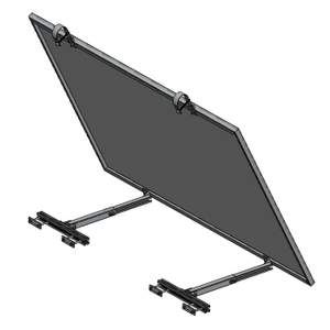 ระบบติดตั้งแผงโซลาร์เซลล์บนระเบียงอพาร์ตเมนต์ Gresolar ระบบติดตั้งแผงโซลาร์เซลล์บนผนังระเบียง - Product Image 4