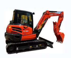 Prix raisonnable, excavatrice/mini-excavatrice d'occasion de marque supérieure KX165 de 6,5 tonnes à vendre - Product Image 1