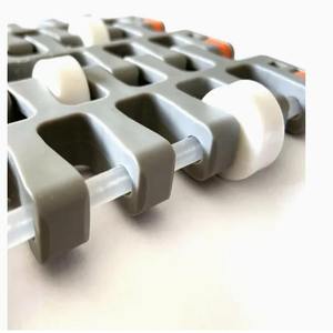 Fıstık <span class=keywords><strong>Pet</strong></span> şişe konveyör bant konveyör hattı için gömme ızgara plastik modüler konveyör bant tam otomatik taşıma ekipmanları - Product Image 3