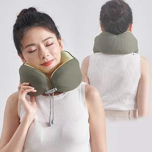 SAIEN Cooling Set Eye Mask <strong>Neck</strong> <strong>Rest</strong> 3 In1 U Shape Support Memory Foam Travel <strong>Neck</strong> Pillow for Airplane Car - Product Image 3