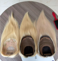 Perruque en Soie pour Femme, Expédition Mondiale, Postiche à Clipser en Cheveux Humains, 12 Pouces, Tissage 7*8 + Effet Cuir Chevelu 4*4, Perruque en Soie avec Effet Cuir Chevelu