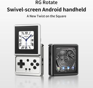 เครื่องเล่นเกมพกพา RG Rotate Retro ระบบ Android 12 ชิปประมวลผล T618 หน้าจอ IPS ความละเอียด 720x720 กราฟิก Mali G52 หน่วยความจำ 3GB+32GB รองรับ WiFi แบตเตอรี่ 2000mAh - Product Image 2