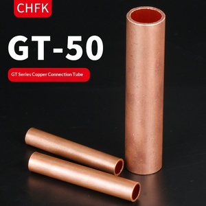 Manchon de raccordement en cuivre rouge Fanke GT-50 pour câble carré, joint intermédiaire, borne de câblage à trou droit - Product Image 5