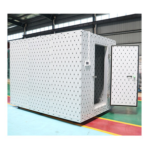 Chambre froide isolée avec système <span class=keywords><strong>de</strong></span> réfrigération à moteur pour les entrepôts <span class=keywords><strong>de</strong></span> lait et <span class=keywords><strong>de</strong></span> fromage, panneaux durables en PU/PIR, conception écologique - Product Image 1