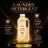 Lessive liquide en vrac OEM Tall Strap Champagne, produits de lessive, parfum longue durée, fraîcheur, produits de nettoyage