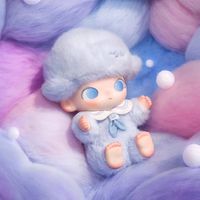 Nouveauté, 100% original Pop Mart, Dimoo Journal of New Life Series, pendentif en vinyle et peluche, boîte mystère, porte-clés, jouets de collection, cadeau