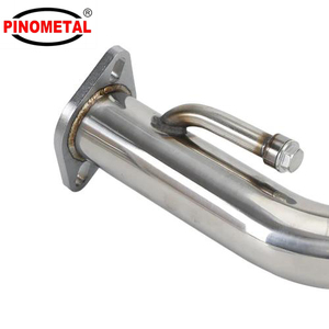 맞춤형 <span class=keywords><strong>2</strong></span>.5인치 테스트 파이프 배기 다운파이프 (경쟁용) 370Z 2009+/G37/350Z 범용 - Product Image 4