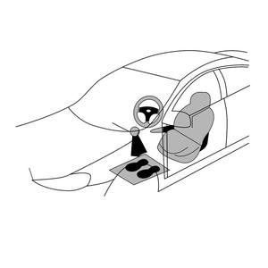 Toptan 100 adet tek kullanımlık plastik araba arabalar için klozet kapağı evrensel Fit koruyucu temizle kapakları - Product Image 4