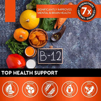 OEM/ODM/OBM Vitamina B12 Gotas Sublingual Líquido Vegano Vitamina B12 Suplementos de soporte inmunológico Vitamina B12 Gotas líquidas