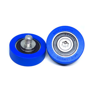 Ruedas de Poliuretano de 56 mm de Diámetro Exterior Resistentes a la Abrasión <span class=keywords><strong>para</strong></span> <span class=keywords><strong>Sillas</strong></span> de Oficina 6004 2RS - Product Image 1
