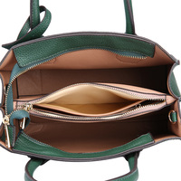 Sac à main en cuir de vachette véritable de créateur célèbre 2025 pour femme, fourre-tout décontracté avec fermeture éclair, marque classique