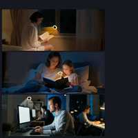 Slingifts Reading Light with Magnifying Glass Clip on Book Light 2 in 1 Magnifying Dimmable Brightness Flexible Gooseneck MGTU