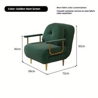 Hochwertiges Klappbares Queen-Size Ausziehbares Schlafsofa Verstellbarer Sessel Möbel Schlafcouch Sofa Klappbar Kostenloser Versand