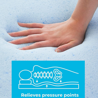 Gel-Infusions-Speicher-Schaum-Matratze Topper Kühlung Matratze Pad belüftet und atmungsaktiv