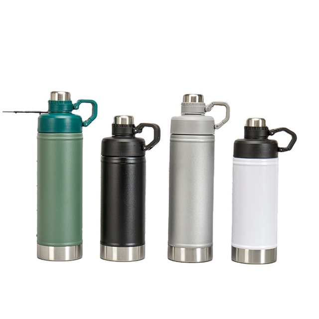 High Quality 550ml 700ml Water Bottles Wholesale Food Grade Double Wall Stainless Steel Insulated Leakproof Uv Water Bottle