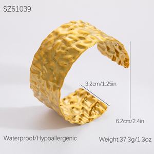 <b>Adjustable</b> Opening Stainless Steel Waterproof <b>Bracelet</b> for Women Simple Versatile Design Trendy Charm <b>Bracelets</b> for Anniversary - Product Image 6