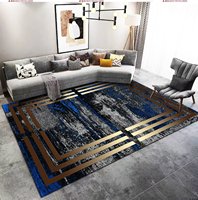 Blumenmuster-Matten Dekorative Teppiche Bodenmatte für Wohnzimmer