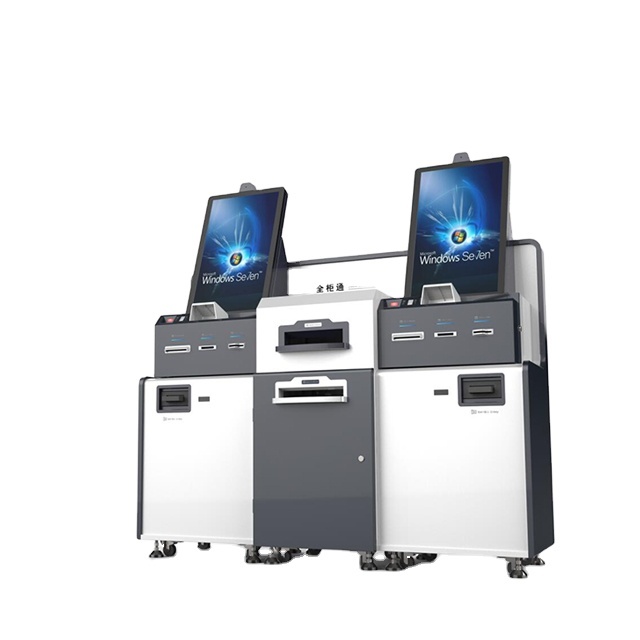 Touch Screen Bank Self Service Terminal Kiosk Virtual Teller Machine Intelligent Bank Kiosk Smart Bank Terminal Machine