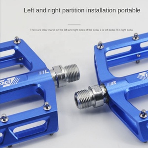 LUNJE Pédale de vélo de montagne en alliage d'aluminium Roulement DU Perine Pédales antidérapantes ultra légères pour vélos - Product Image 5