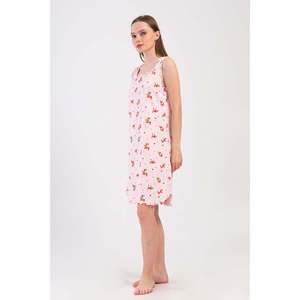 Túnica Ovalada KADIN P.SUPREM O YAKA GENIS ASKILI BIBILALI ETEGI - Rosa - Rosa - Product Image 2