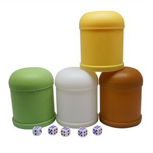 Bán buôn nhựa uống trò chơi tay lắc đầy đủ Bìa đầy màu sắc trống <span class=keywords><strong>DICE</strong></span> <span class=keywords><strong>cup</strong></span> với Dot <span class=keywords><strong>DICE</strong></span> - Product Image 3