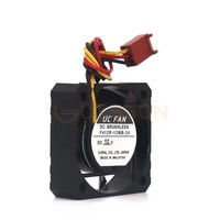 Ventilateur de refroidissement original UC FAN 4012 4CM F412R-12MB-24 DC12V pour processeur, 3 fils