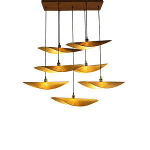 High Quality Bamboo Wicker <b>Lampshade</b> Pendant Lights New Product Hot Design No Minimum Quantity - Product Image 1