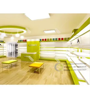 Factory Provide Mobile Phone Shop Interior Design Decorate Smartphone Display Showcase