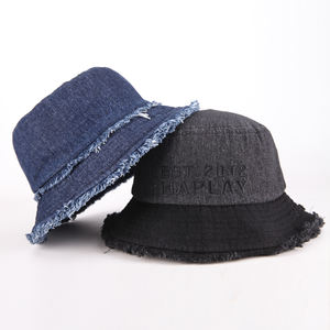 Bobs d'Été Unis Personnalisés pour Femmes, Chapeaux <span class=keywords><strong>Bob</strong></span> Tendance <span class=keywords><strong>en</strong></span> <span class=keywords><strong>Jean</strong></span> pour Sports de Plein Air Anti-UV, Casquettes de Pêcheur de Haute Qualité - Product Image 3