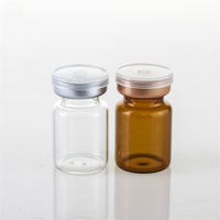 Flacons vides en verre pour produits pharmaceutiques, 1ml, 2ml, 3ml, 5ml, 8ml, 10ml, injection tubulaire ambre clair, tube à essai stérile