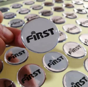 Autocollants promotionnels personnalisés en vinyle transparent avec logo imprimé, en forme de goutte de cristal, pour décoration de voiture, résistants à l'eau et aux UV - Product Image 5