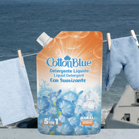 OEM 500ml, fabrication, vente directe, liquide de lavage à la mousse riche de haute qualité, détergent à lessive solide pour élimination des taches, liquide dans un sac