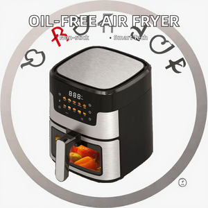 <span class=keywords><strong>Silvercrest</strong></span>-<span class=keywords><strong>Friteuse</strong></span> moderne de 4,5 l à 15l avec contrôle numérique en plastique pour usage domestique et automobile sans huile - Product Image 2