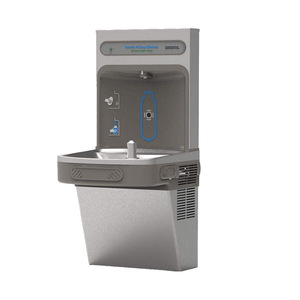 Distributeur d'eau mural, station de remplissage de bouteilles pour les écoles et les établissements commerciaux 1. Conception robuste pour l'extérieur pour Pu - Product Image 1