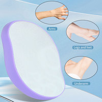 Épilateur portable personnalisé avec logo, rapide, facile et indolore, en nano-verre, éliminateur de poils en cristal pour les jambes et les bras