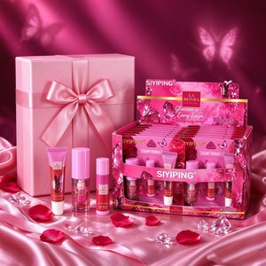 SIYIPING <strong>LA</strong> <strong>BONBA</strong> Lip Trio Set SYP-ST149 3 in 1 Lip Oil Lip Balm Lip Gloss Kit Wholesale 12pcs Display Box - Product Image 4