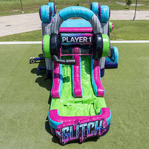 Şişme Zıplama Şatosu Şişme Kombine Oyun Parkı Kaydıraklı Zıplama Evi Ticari Açık Hava Şişme Oyun Parkları - Product Image 5