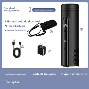 New Compact 12V Portable Insulin <b>Cooler</b> Box Rechargeable Car Refrigerator Airplane Friendly Insulated Case - Product Image 1