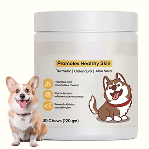 Suplementos <span class=keywords><strong>para</strong></span> Mascotas <span class=keywords><strong>de</strong></span> Marca Privada, 120 Tabletas Masticables Blandas <span class=keywords><strong>de</strong></span> Cúrcuma Orgánica <span class=keywords><strong>para</strong></span> Perros, Apoyo <span class=keywords><strong>para</strong></span> Cadera y Articulaciones - Product Image 6