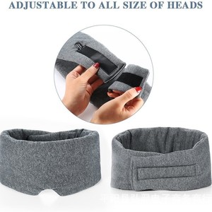 Deep Sleep <b>Eye</b> <b>Mask</b> 27.5in Large Light Blocking Breathable Modal Cotton For Naps - Product Image 4