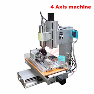 Fresatrice CNC a 5 Assi Verticale per Legno 3040 2.2/1.5KW Tipo Colonna per Incisione su Metallo con Omaggio 10 Pinze - Product Image 3
