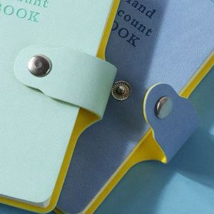 Cuaderno <span class=keywords><strong>de</strong></span> Bolsillo Personalizado A6/A7 con Botón a Presión, Cubierta <span class=keywords><strong>de</strong></span> Cuero Sintético, <span class=keywords><strong>Diario</strong></span> Portátil para Estudiantes, Mini <span class=keywords><strong>Diario</strong></span> con Encuadernación Perfecta - Product Image 5
