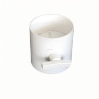 Valve de contrôle de débit d'air d'amortisseur de papillon de valve d'air scellée manuelle en PVC de qualité supérieure pour la fumée et l'échappement de conduit