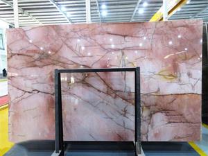 Union Stone - Decoración de Pared para Villas de Lujo, Estilo Brasileño Exótico, Color Rosa Transparente, Moderno, Pulido, para Interiores, Comedor, 1 Año de Garantía - Product Image 6